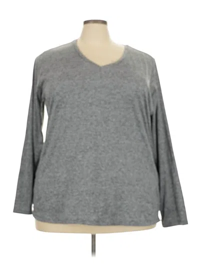 Pre-owned Rbx 3/4 Sleeve T-shirt In Gray