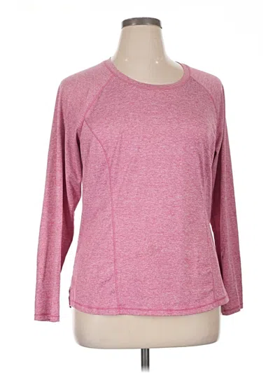 Pre-owned Rbx 3/4 Sleeve T-shirt In Pink