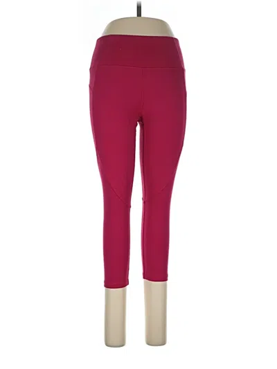 Pre-owned Rbx Active Pants In Burgundy