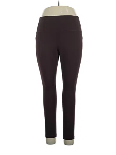 Pre-owned Rbx Active Pants In Burgundy