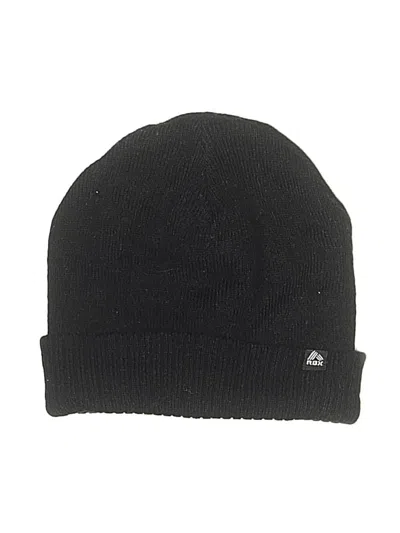 Pre-owned Rbx Beanie Hat In Black