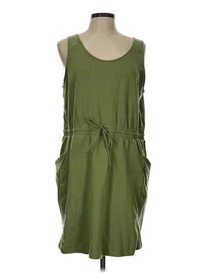 Pre-owned Rbx Casual Dress In Green