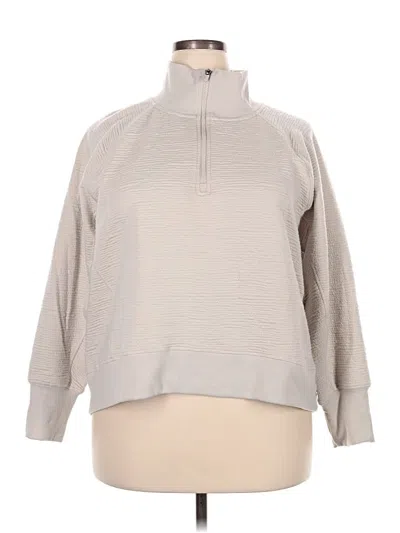 Pre-owned Rbx Fleece Jacket In Gray