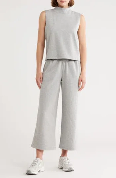 Rbx Heather Scuba Tank & Shorts Set In Gray