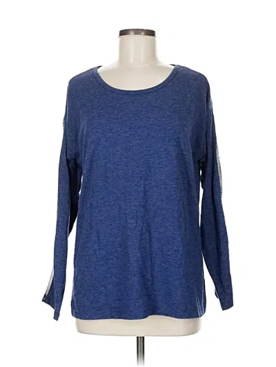 Pre-owned Rbx Long Sleeve T-shirt In Blue