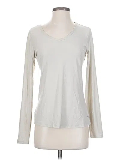 Pre-owned Rbx Long Sleeve Top Gray V Neck Tops