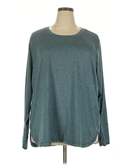 Pre-owned Rbx Long Sleeve T-shirt In Teal