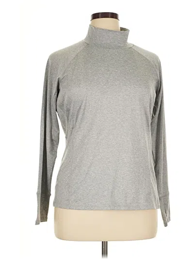 Pre-owned Rbx Long Sleeve Turtleneck In Gray