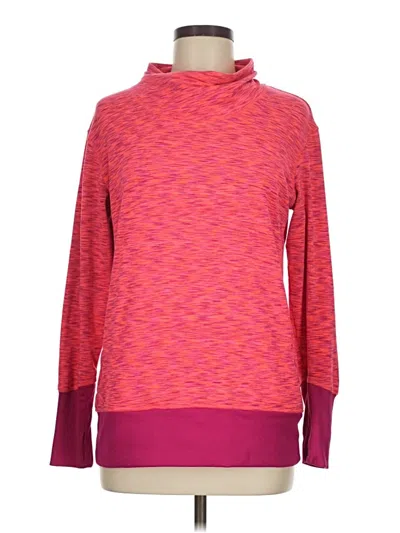 Pre-owned Rbx Long Sleeve Turtleneck In Pink