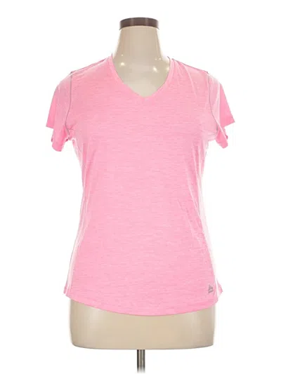 Pre-owned Rbx Short Sleeve Top Pink V-neck Tops