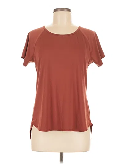 Pre-owned Rbx Short Sleeve T-shirt In Brown