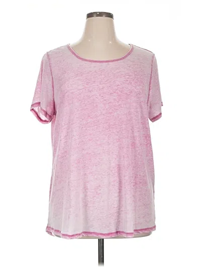 Pre-owned Rbx Short Sleeve T-shirt In Pink