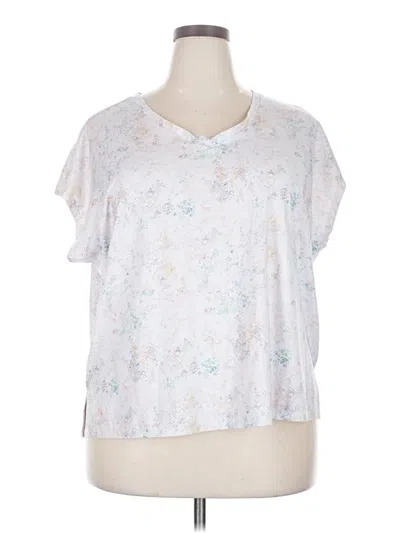 Pre-owned Rbx Short Sleeve T-shirt In White