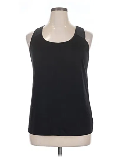 Pre-owned Rbx Sleeveless Top Black Halter Neckline Tops