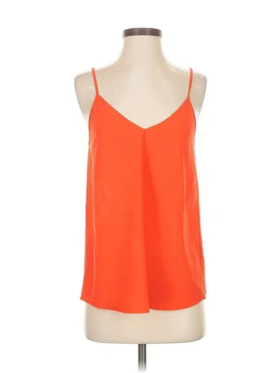 Pre-owned Rbx Sleeveless Top Orange Halter Neckline Tops