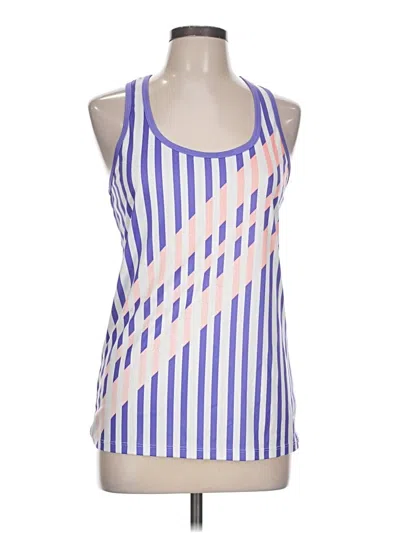 Pre-owned Rbx Tank Top Blue Halter Neckline Tops