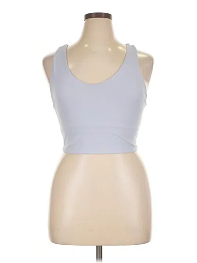 Pre-owned Rbx Tank Top Gray Halter Neckline Tops