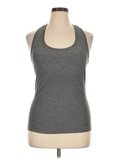 Pre-owned Rbx Tank Top Gray Halter Neckline Tops
