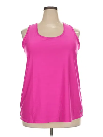 Pre-owned Rbx Tank Top Pink Cold Shoulder Neckline Tops
