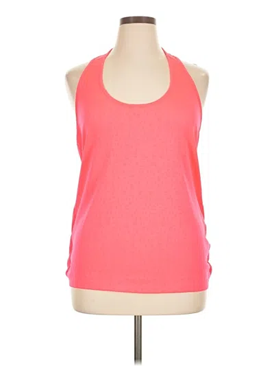 Pre-owned Rbx Tank Top Pink Halter Neckline Tops