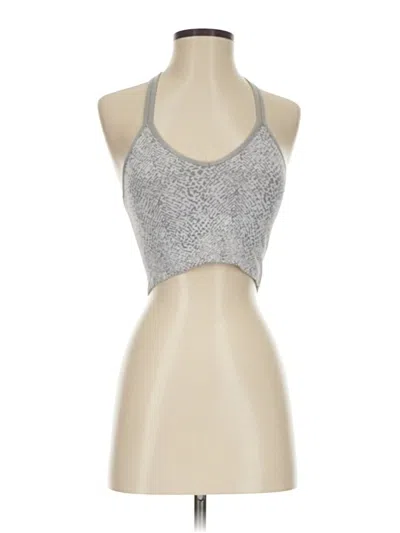 Pre-owned Rbx Tank Top Silver Halter Neckline Tops
