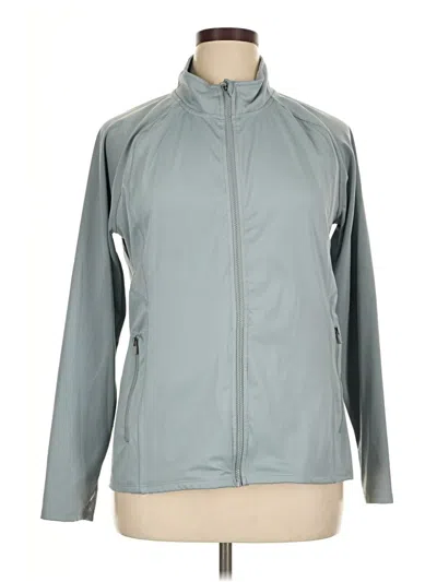 Pre-owned Rbx Track Jacket In Gray