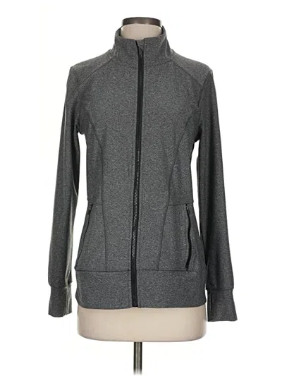 Pre-owned Rbx Track Jacket In Gray