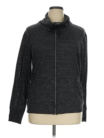 Pre-owned Rbx Track Jacket In Gray