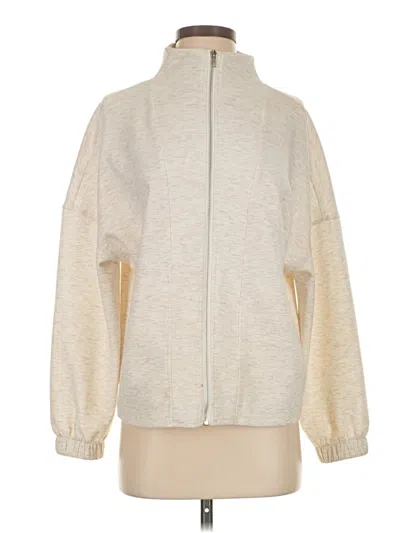 Pre-owned Rbx Track Jacket In White