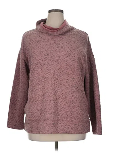 Pre-owned Rbx Turtleneck Sweater In Burgundy