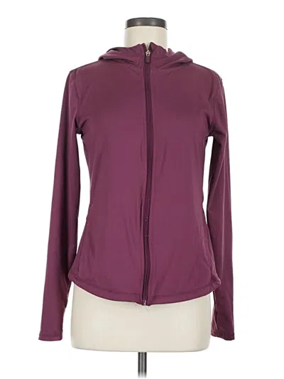 Pre-owned Rbx Zip Up Hoodie In Burgundy