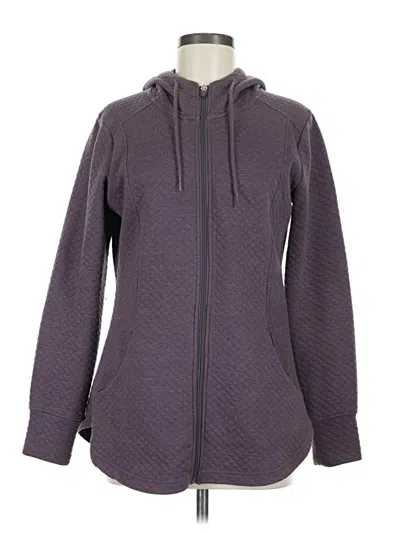 Pre-owned Rbx Zip Up Hoodie In Purple