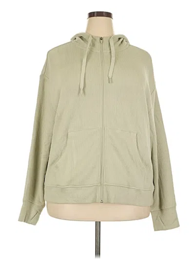 Pre-owned Rbx Zip Up Hoodie In Tan