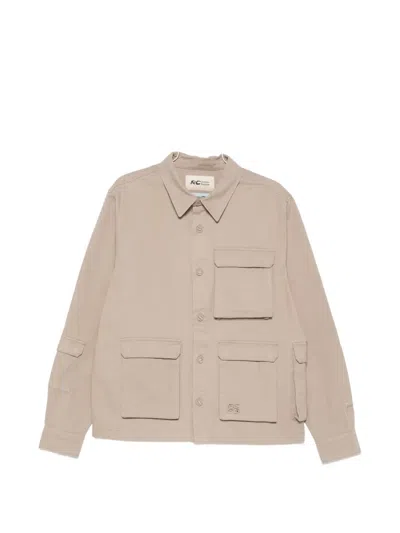 Rc Outdoor Supply Cargo-pocket Shirt In Brown