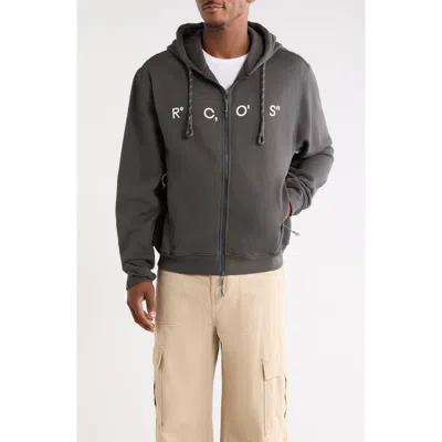 Rc Outdoor Supply Coordinate Zip Hoodie In Gray