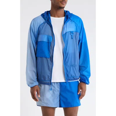 Rc Outdoor Supply Griffith Colorblock Running Jacket In Blue