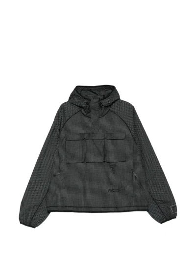 Rc Outdoor Supply Hooded Zip-up Jacket In Black