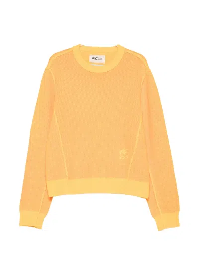 Rc Outdoor Supply Knit Sweater In Orange
