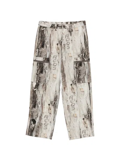 Rc Outdoor Supply Lassen Tree-bark-print Cargo Pants In Multi
