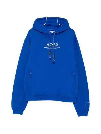 Rc Outdoor Supply Script Hoodie In Blue