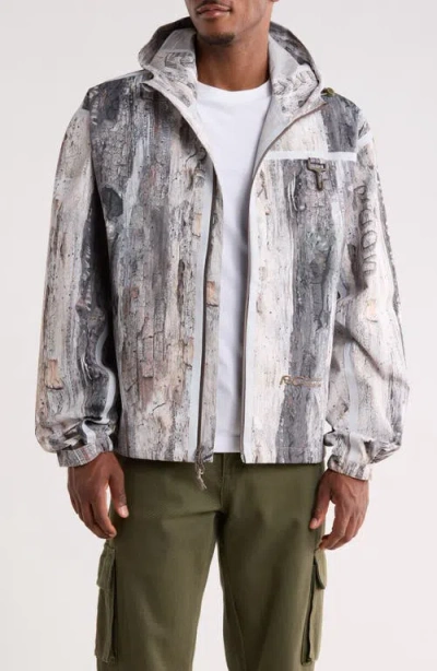 Rc Outdoor Supply Sequoia Hooded Waterproof Jacket In Gray