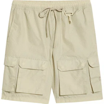 Rc Outdoor Supply Tahoe Nylon Blend Drawstring Cargo Shorts In Neutral