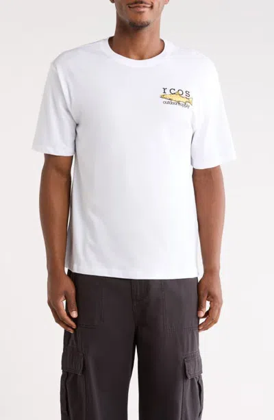 Rc Outdoor Supply Trout Cotton Graphic T-shirt In White