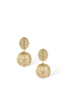 Rc Retro Chic Amulet Eye Earrings In Gold