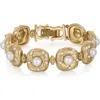 Rc Retro Chic Canary Bracelet In Gold