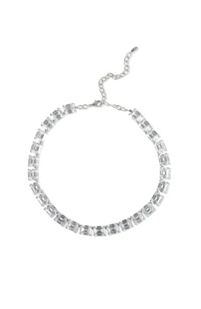 Rc Retro Chic Coconut Glow Necklace In Silver