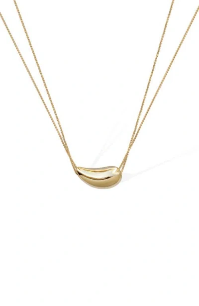 Rc Retro Chic Drop Necklace In Gold