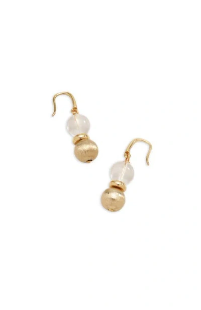 Rc Retro Chic Eden Seed Dew Earrings In Gold