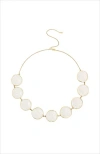 Rc Retro Chic Enamel Ripple Necklace