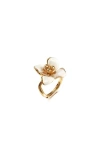 Rc Retro Chic Iris Blossom Ring